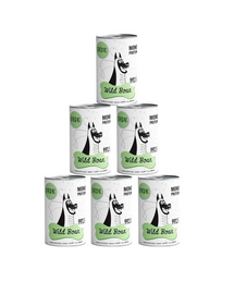 PAKA ZWIERZAKA PEPE Wild Boar 99% Játék 6x400 g