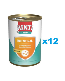 RINTI Canine Intestinal Chicken Csirke 12x400 g