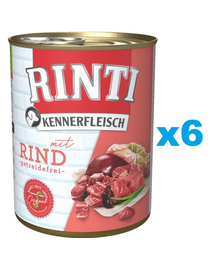 RINTI Kennerfleisch Beef marhahús 6x800 g