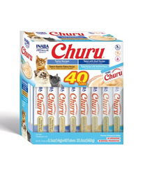 INABA Churu Varieties Tuna 40x14g tonhal a macskának