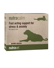 NUTRAVET Nutracalm 15 kapszula stressz és szorongás ellen kutyák és macskák számára
