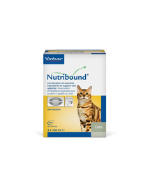 VIRBAC Nutribound 3x150 ml orális oldat macskák számára lábadozás idején