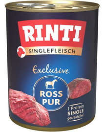 RINTI Singlefleisch Exclusive Horse Pure monoprotein lóhús 800 g
