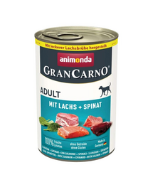 ANIMONDA GranCarno Adult lazac és spenót 400g