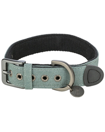 TRIXIE CityStyle pamut gallér kutyáknak XS–S: 25–32 cm/25 mm, zsálya, széles