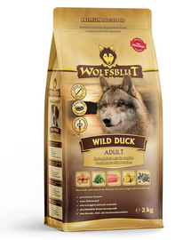 WOLFSBLUT Wild Duck Adult száraz kutyatáp kacsával és burgonyával 12,5 kg