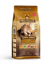 WOLFSBLUT Down Under Adult száraz kutyatáp marhahússal és zöldségekkel 12,5 kg