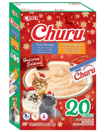 INABA Cat HOLIDAY BOX Karácsonyi macska csemege készlet