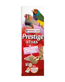 VERSELE-LAGA Prestige Sticks 2 üveg vadnövénymaggal és ánizsmaggal a verébalakúak számára 60g