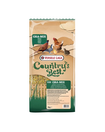 VERSELE-LAGA Country's Best Gra-Mix Chicks&Quail Grain Mix 4kg keverjük össze finomra aprított kukoricával csirkék és fürjek részére