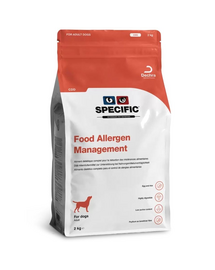 SPECIFIC Dog CDD Food Allergen Management 2 kg táplálék ételallergiás kutyáknak
