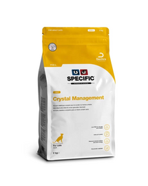 SPECIFIC Cat FCD-L Crystal Management 2 kg anti-sztruvit táplálék túlsúlyos macskáknak