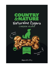 COUNTRY&NATURE Szarvashúsos szivar kutyáknak 20 x 85 g