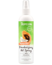 TROPICLEAN Papaya Mist Deodorizing Spray 236ml frissítő spray kutyáknak és macskáknak