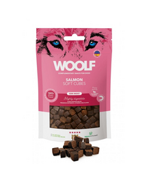 WOOLF Soft Cubes Salmon Puha lazackockák 100g