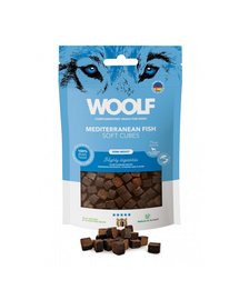 WOOLF Soft Cubes Mediteranean Fish Puha mediterrán halkockák 100g
