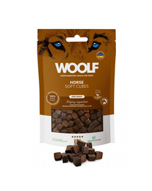 WOOLF Soft Cubes Horse Monoprotein Puha lóhúskockák 100g