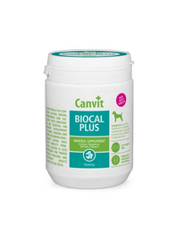 CANVIT Dog Biocal Plus táplálékkiegészítő a kutya mozgásszervei számára 500g