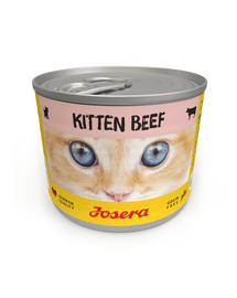 JOSERA Kitten Marhahúsos nedves cicatáp konzervdoboz 200g