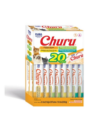 INABA Churu Varieties Chicken Recipe 20x14g krémes csirkés csemege macskáknak