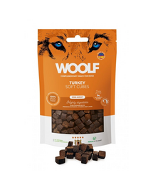 WOOLF Soft Cubes Turkey Monoprotein Puha pulykakockák 100g
