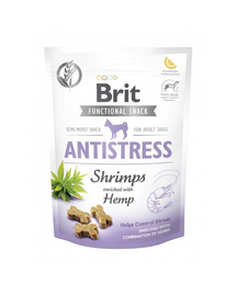 BRIT Care Dog Functional Snack Shrimp Antistress 150g garnélarák kezelésére a stressz