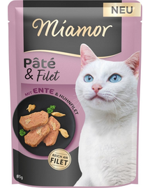 MIAMOR Pate and Filet with Duck kacsamellék 85 g
