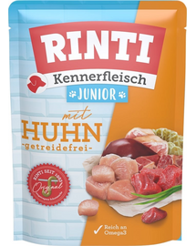 RINTI Kennerfleisch Junior Chicken Csirke 400 g