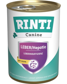 RINTI Canine Liver/Hepatic Chicken csirkével 400 g