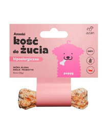 AZANKI Szarvasbőr csont kiskutyáknak Puppy 10cm