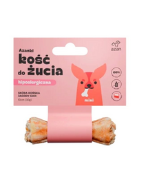 AZANKI Ló bőréből készült csont kutyáknak Mini 10cm