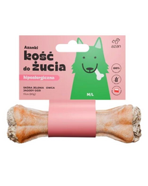 AZANKI Szarvasbőr csont kutyáknak M/L 17cm