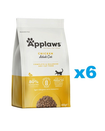 APPLAWS Cat Adult Chicken 2,4 kg (6x400 g) csirkével macskáknak