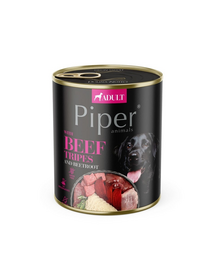 DOLINA NOTECI PIPER Animals marhahúsos gyomorral 800 g nedves eledel felnőtt kutyáknak