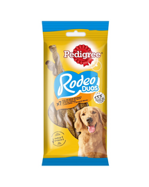 PEDIGREE Rodeo Duos 123g  csirke és szalonna ízű jutalomfalat felnőtt kutyáknak