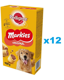 PEDIGREE Markies Original 12x500g Ropogós keksz felnőtt kutyáknak