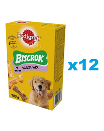 PEDIGREE Multi Mix Biscrok Jutalomfalat kutyáknak 12x500 g