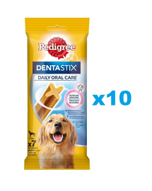 PEDIGREE DentaStix (nagytestű fajták) fogászati csemegék kutyáknak 70 db.. - 10x270g