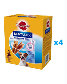 PEDIGREE DentaStix (kis fajták) fogászati csemegék kutyáknak 112 db. - 16x110g