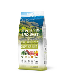 ARQUIVET Fresh Félnedves kutyaeledel ibériai sertéshússal és tengeri hallal 10 kg