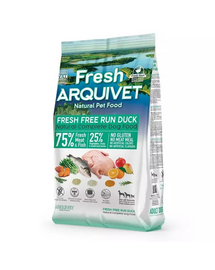 ARQUIVET Fresh Félnedves kutyatáp kacsával és óceáni hallal 2,5 kg