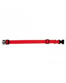 ZOLUX Szalagos nyakörv 40 - 50 cm 20 mm piros