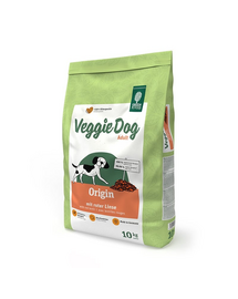GREEN PETFOOD VeggieDog Origin vörös lencsével 10kg