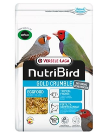 VERSELE-LAGA NutriBird Gold Crumble Tropical Finches 1kg suchy pokarm jajeczny dla ptaków tropikalnych