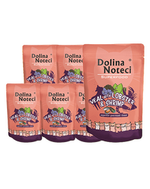 DOLINA NOTECI Superfood homar i krewetki mokra karma dla kotów 10x85 g