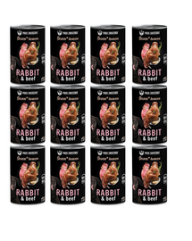 PAKA ZWIERZAKA Seventh Heaven Królik i wołowina (rabbit&beef) 12x400 g