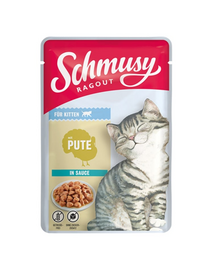 RAGOUT z indykiem w sosie dla kociąt 100 g