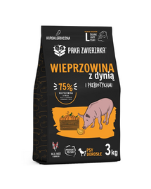 PAKA ZWIERZAKA Seventh Heaven Száraz táp Sertéshús tök 3kg