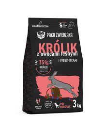 PAKA ZWIERZAKA Seventh Heaven Száraz táp Królik erdei gyümölcsökkel S 3kg