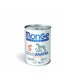 Monoprotein Solo Dog karma dla psa Kaczka 400 g